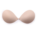 Sutiã de silicone invisível Woman Push Up Sutiã sem alças invisível push up